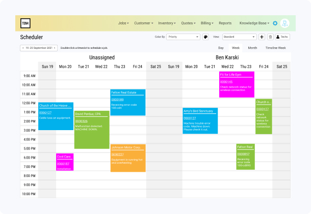 dispatch and scheduling