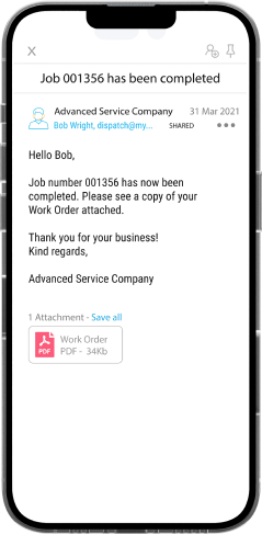 Field Service Notifications